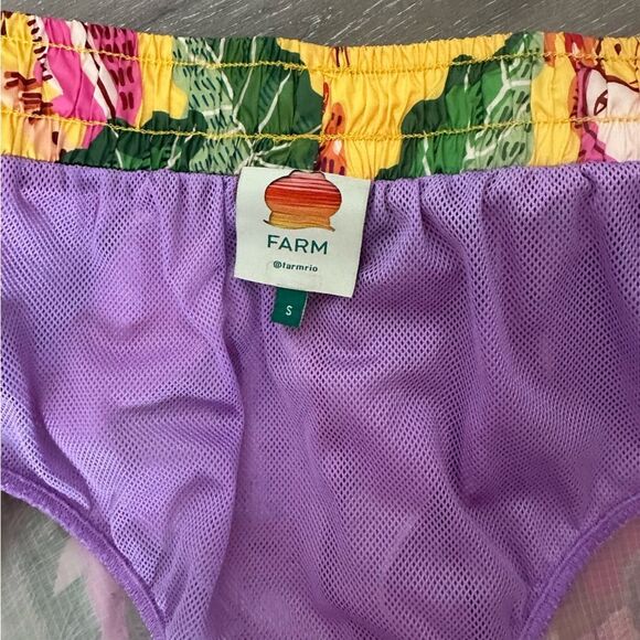 FARM Rio | Mixed Scarves Tropical Printed Shorts - Picture 8 of 8